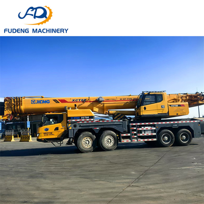 High Quality Spot Second Hand 80 Ton XCMG XCT80 Truck Crane  for Lifting Work