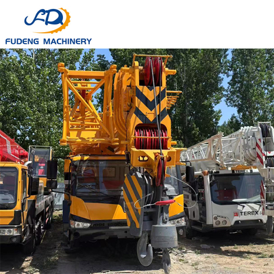 Limited Offer Reliable Used 80Ton Truck Crane with Telescopic Boom Truck Crane for Shipyard