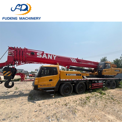 Hot Sale  Used SANY 80 Tons Mobile Crane Compact Cheap Price Truck Crane