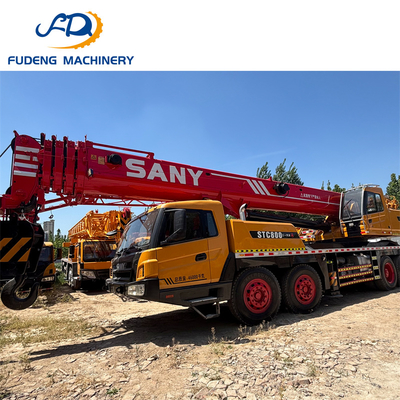 Popular Choice Advanced Used SANY STC800 Truck Crane with Smooth Operation for Power Plant