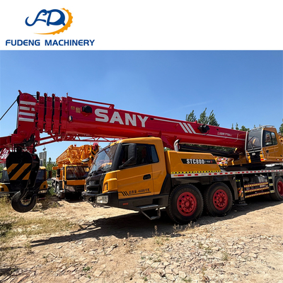 Popular Choice Advanced Used SANY STC800 Truck Crane with Smooth Operation for Power Plant