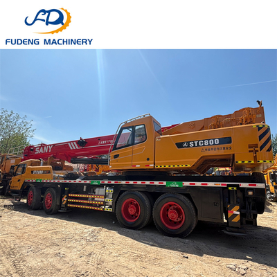 Popular Choice Advanced Used SANY STC800 Truck Crane with Smooth Operation for Power Plant