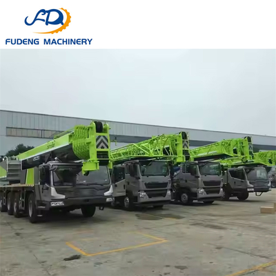 Budget Friendly Reinforced Used ZOOMLION 50Ton Truck Crane for Mining Operation