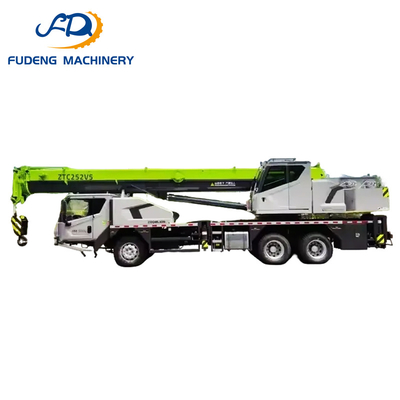 Versatile Used 25Ton Truck Crane with Hydraulic Gear Crane for Bridge Repair