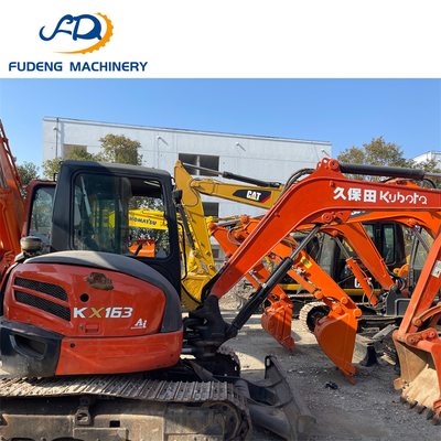 Premium Quality Used Kubota XS163 Excavator with 6ton Crawler Excavator for Road Construction