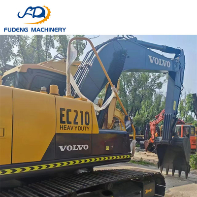 EcoFriendly Refurbished Crawler VOLVO EC210BLC Excavator with 21Ton 0.3m³ Bucket Excavator for Waste Management