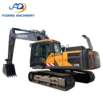 Fast Delivery Used Crawler VOLVO EC210D Excavator with 21Ton 1m³ Bucket Capacity Excavator for Industrial Project