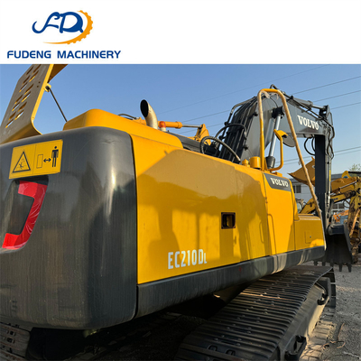 Fast Delivery Used Crawler VOLVO EC210D Excavator with 21Ton 1m³ Bucket Capacity Excavator for Industrial Project