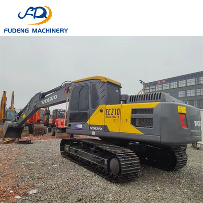 Hot Sale Reliable Used Crawler VOLVO EC210 Excavator with 0.9 Bucket Capacity Excavator for Construction