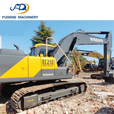 Hot Sale Reliable Used Crawler VOLVO EC210 Excavator with 0.9 Bucket Capacity Excavator for Construction