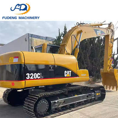 High Quality Original Used Lengthened Widened Crawler CAT 320CL 20Ton Excavator for Mining Construction