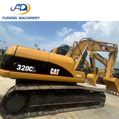 High Quality Original Used Lengthened Widened Crawler CAT 320CL 20Ton Excavator for Mining Construction