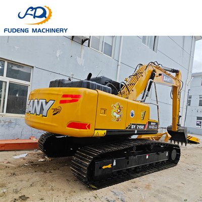 Premium Quality Used  SANY 215C Excavator with Crawler Excavator for Road Construction