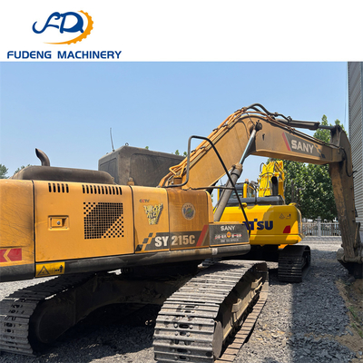 Hot Selling Certified Used SANY215C Excavator with Efficient Engine Excavator for Stable Performance