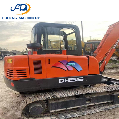 Exclusive Offer Professional Used Crawler DOOSAN DH55 12Ton 0.5m³ Bucket Excavator for Utility Work