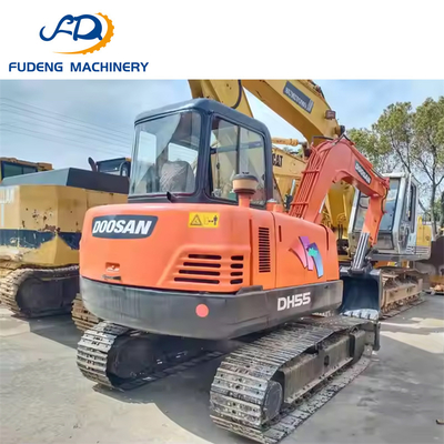 Exclusive Offer Professional Used Crawler DOOSAN DH55 12Ton 0.5m³ Bucket Excavator for Utility Work