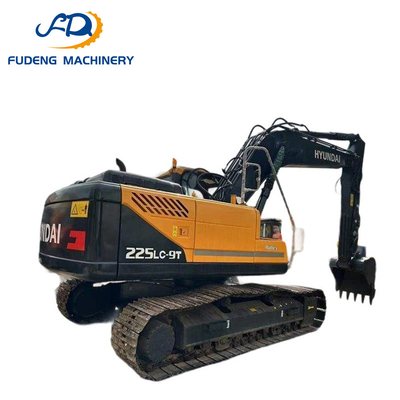 Hot Selling Used HYUNDAI 225LC-9T Excavator with Crawler Excavator for Construction Projects