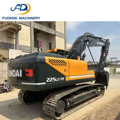 Hot Selling Used HYUNDAI 225LC-9T Excavator with Crawler Excavator for Construction Projects