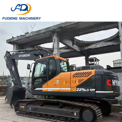 Hot Selling Used HYUNDAI 225LC-9T Excavator with Crawler Excavator for Construction Projects
