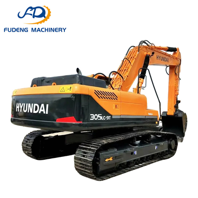High Quality Affordable HYUNDAI 305 Excavator with Crawler Excavator for Construction Projects