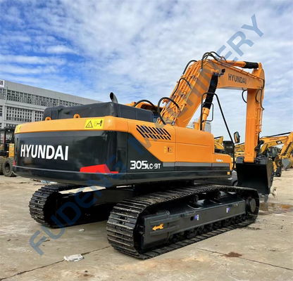 High Quality Affordable HYUNDAI 305 Excavator with Crawler Excavator for Construction Projects