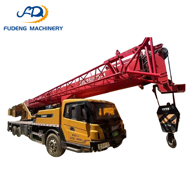 Exclusive Discount Stable Used SANY STC250C5-1 Truck Crane Hydraulic for Roadwork