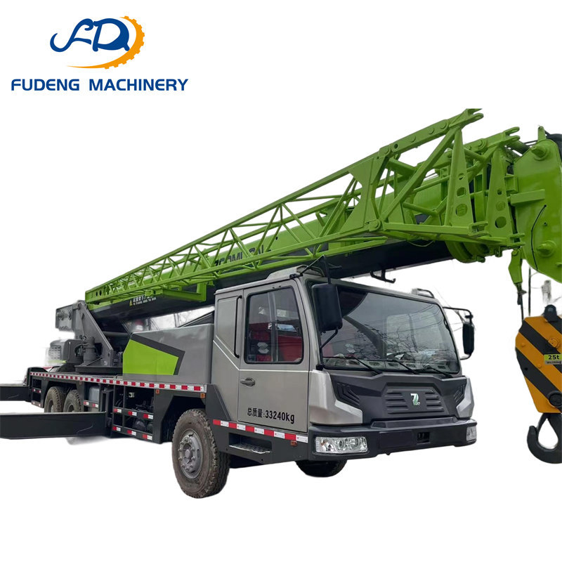 Hot Sale Affordable Used 25 Ton ZOOMLION Crane Ready for Lifting Projects