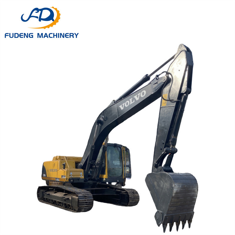 EcoFriendly Refurbished Crawler VOLVO EC210BLC Excavator with 21Ton 0.3m³ Bucket Excavator for Waste Management