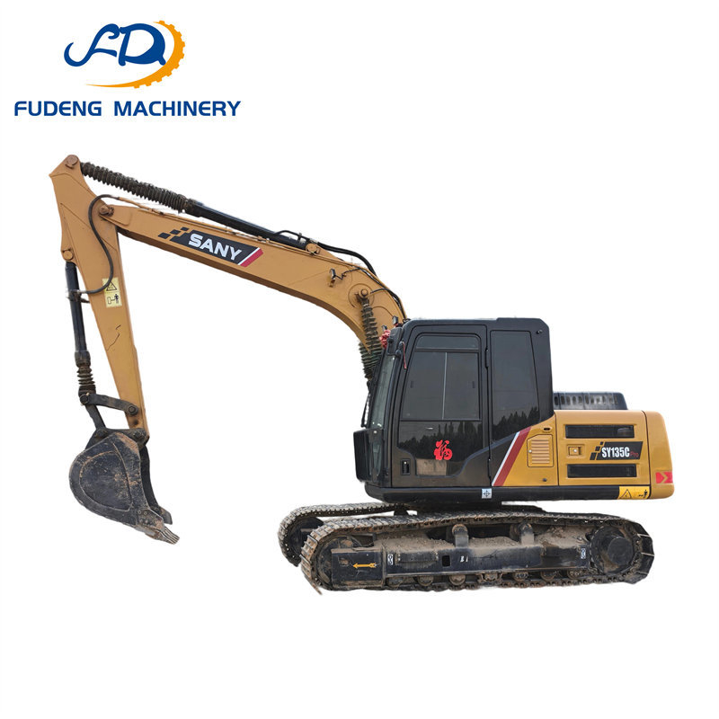 Well Maintained Strong Performance Used 13Ton Capacity SANY 135 Crawler Excavator Ready for Construction